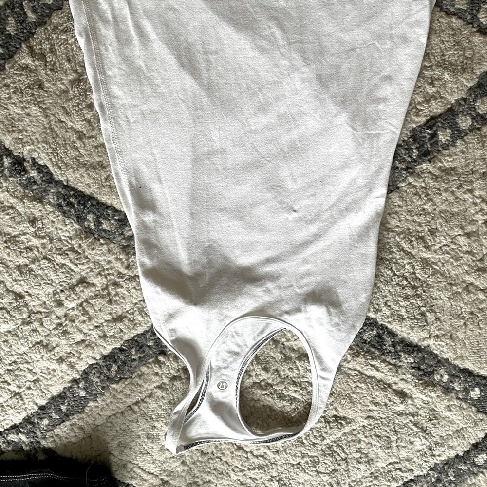 lululemon white tank